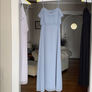 AZAZIE (Bridemaids gown) Ava Style in Dusty Blue